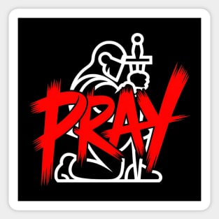 Pray Sticker